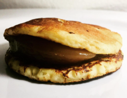 The Food Cocoon - Mini pancake con crema di marroni