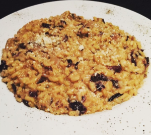 The Food Cocoon - Risotto con trevigiana al vino rosso