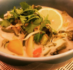 The Food Cocoon - Coconut milk spicy soup